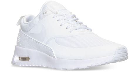 nike thea weiß 44|White Air Max Thea Shoes (1) .